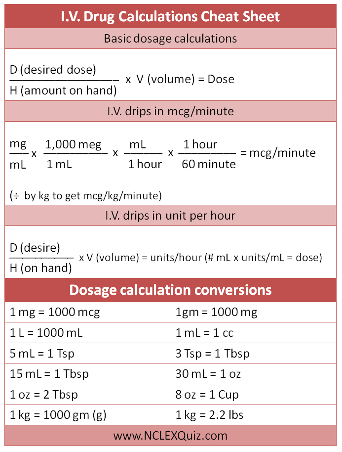drug calculation assignment pdf
